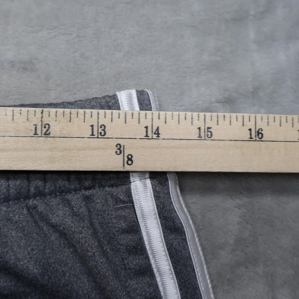 Adidas Track Pants Men XL 18/20 Gray Tapered Athletic Joggers Sport Gym 28x31